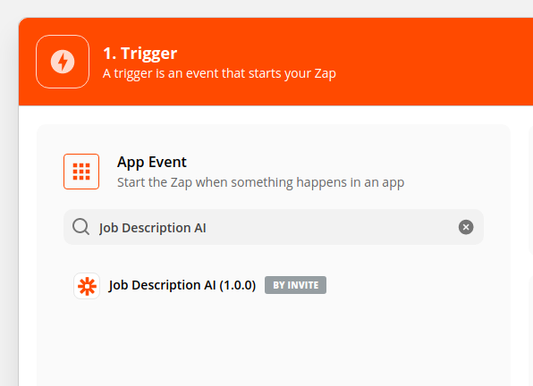 Zapier new app